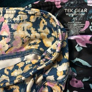Tek Gear Floral Leggings - 2 for $25